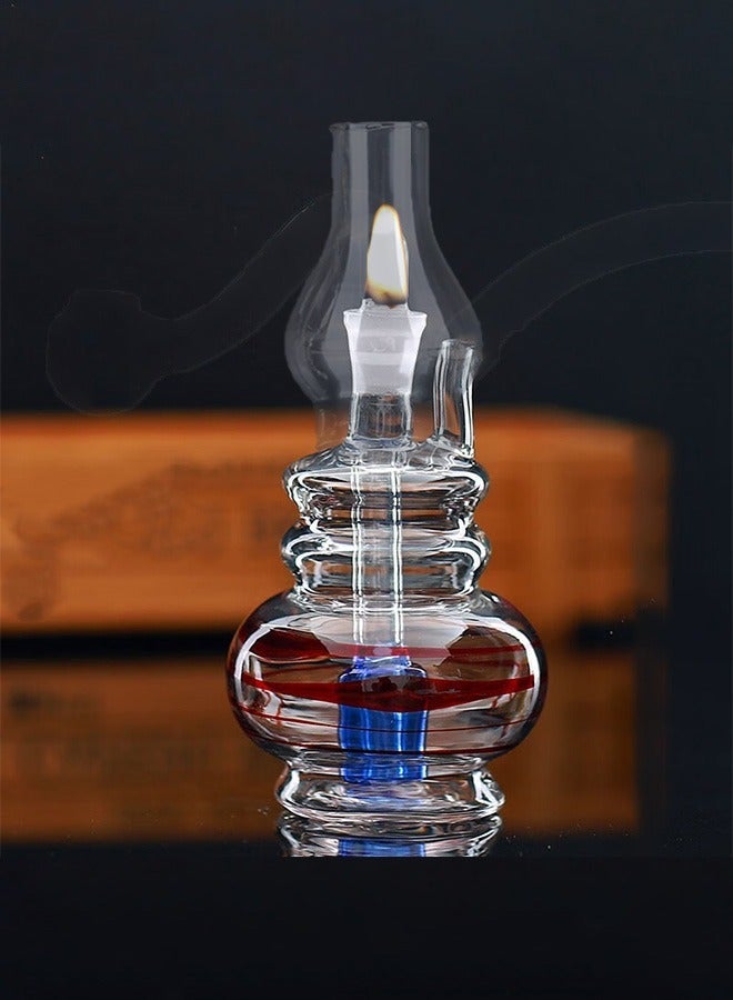 Glass Home Decorative Heat Resistant Oil Lamp