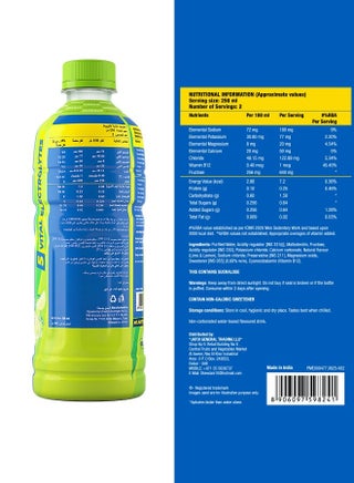 Reload - Electrolyte Energy Drink - 500 ml, Lemon Blast Flavour - view 5