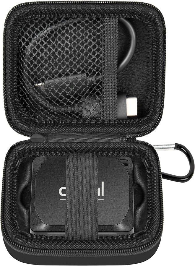 ANKHOH Carrying Case for Crucial X10/ X9 Pro 8TB/ 6TB/ 4TB Portable SSD, 2TB/ 1TB External Solid State Drive Hard Storage Holder Bag with Mesh Pocket Fits for USB-C Cable (Box Only) - Image 1