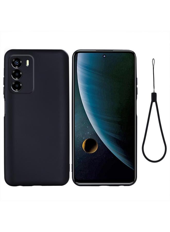 The Bros Case For ZTE Blade V40 Vita Pure Color Liquid Silicone Shockproof Full Coverage Phone Case