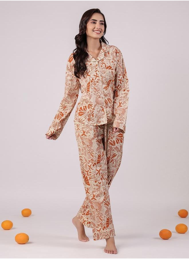 Women Printed Cotton Night suit - pzsku/ZD8FA0770644A8B8DC10AZ/45/_/1740487714/2c23c126-68d4-4ae2-9468-9da600350bcc