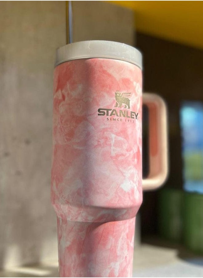 Stanley - Stanley cup H2.0 Stainless Steel with Lid and Straw for Water Iced Tea,Coffee and Smoothie - Image 1