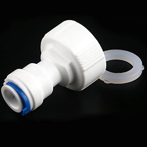 ZYAMY 4pcs Straight NPT Thread Adapter 3/4" FNPT to 3/8" Tube OD Push Fit Quick Connect Plastic RO Fittings Water Purifier Accessories - Image 3