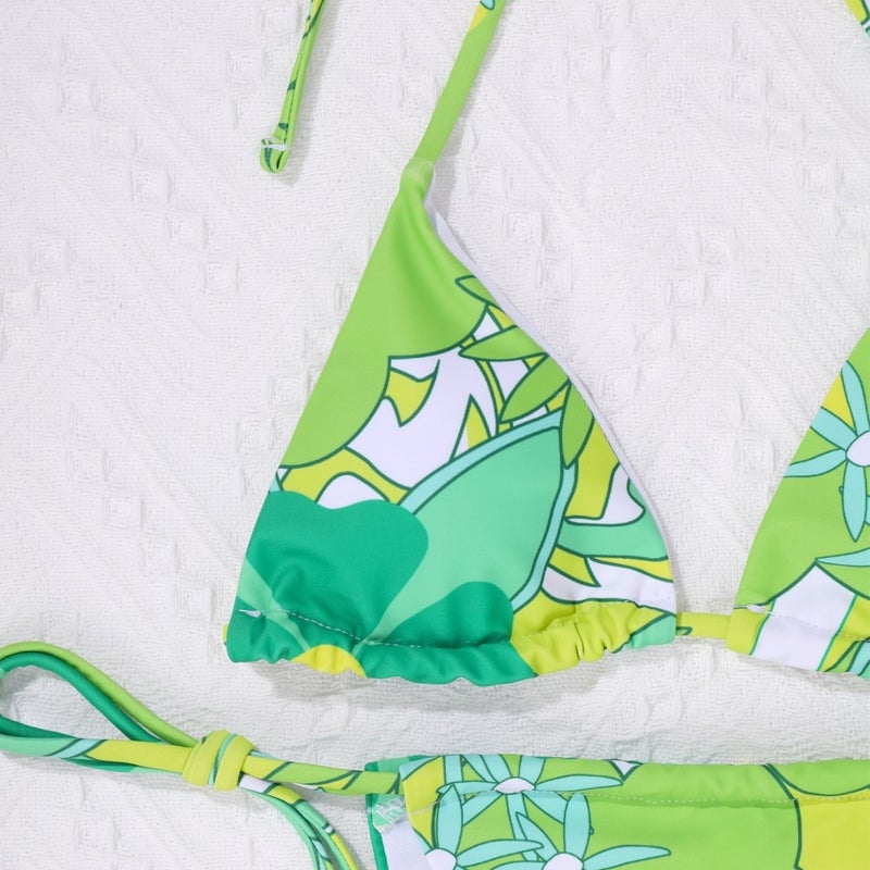 Bikini Backless Split Swimsuit Bikini Female Beachwear Spot Summer - Image 4