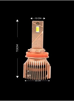 مجموعة المصابيح الأمامية LED الأصلية التي تم اختبارها من توبي LC40-H11 بقوة 80 وات/زوج 8000 لومن ساطعة 3 ألوان مع درجة حرارة (6000 كلفن، 4300 كلفن، 3000 كلفن) - pzsku/ZD8FA278397927DAB5B5EZ/45/_/1724337547/38e421be-6ebd-48d8-90b4-f7b7076e5d04