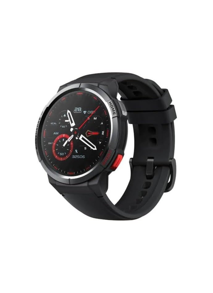 GS - Mibro Android Smartwatch GS Pro 1.43 Inch Amoled screen GPS Bluetooth Calling Watch Dual Core 4PD Heart Rate Monitoring 5ATM  24-day Ultra-long Battery Life, 70 Sports Modes - Image 1