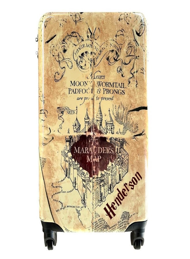 هاري بوتر حقائب سفر هاري بوتر، حقائب يد شخصية، حقائب سفر صلبة بعجلات، حقائب هدايا، مستلزمات سفر - خريطة اللصوص الشخصية مع الاسم - Image 3