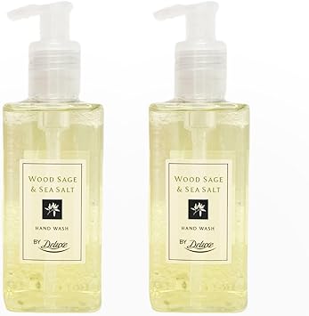 By Deluxe Wood Sage Sea Salt Hand Wash 250mL2 TWIN PACK - Image 3