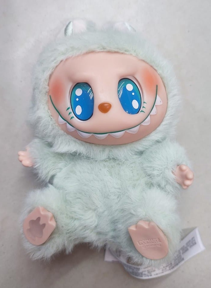 LABUBU Labubu 2nd Generation Macaron Face Blind Box Plush Doll Toy Labubu Doll Key (1 Pieces)  - Image 5