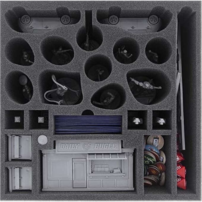 Feldherr Foam Set Compatible with Marvel Crisis Protocol  Core Set Board Game Box - Image 2