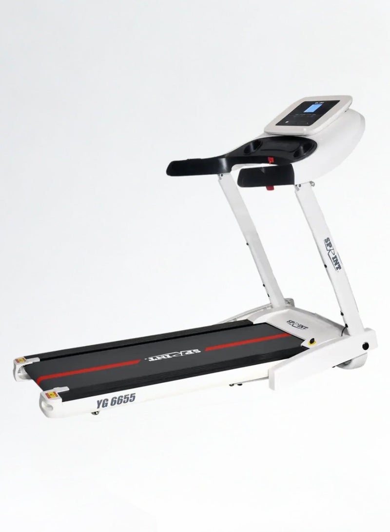 SPRINT YG6655 DC Motorized Treadmill - 120KG - Image 1