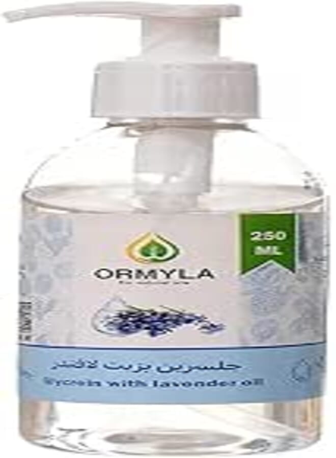 Ormella Glycerin With Lavender Oil For Moisturizing, 250 ml YA-10