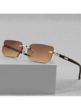 Rimless Classic Brown