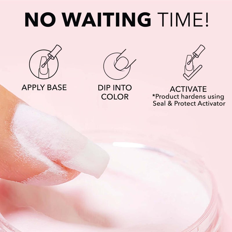 Kiara Sky Dip Powder Pink Tones 1 oz, Wild at Heart - Image 5