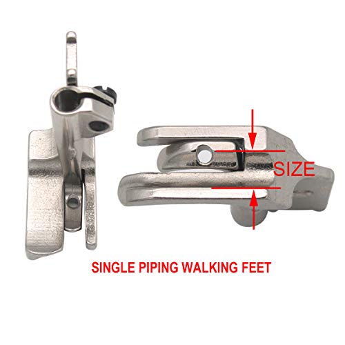 CKPSMS Brand - 5SET #KP-WF5 FEET Compatible with/Replacement for JUKI Brand CONSEW Brand Singer Brand Brother Brand Industrial Walking Foot Sewing - Image 4