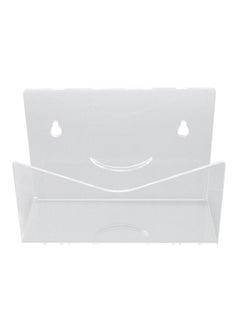 Thoraya Mail Holder Thick Clear Acrylic Mail Organizer File Letter Organizer Envelope Sorter Stand for Countertop Wall Hanging  - Image 2