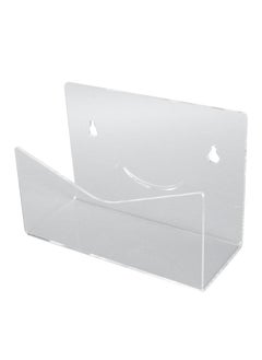 Thoraya Mail Holder Thick Clear Acrylic Mail Organizer File Letter Organizer Envelope Sorter Stand for Countertop Wall Hanging  - Image 5
