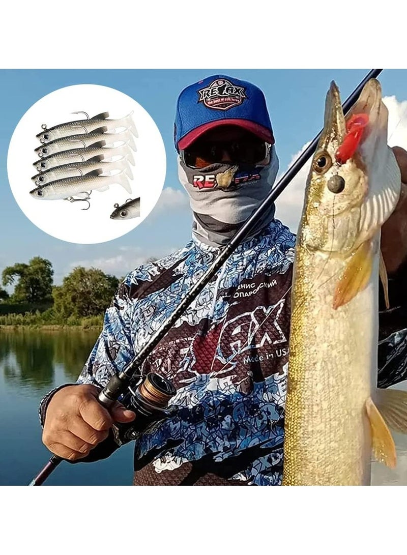 CMGTYYD 5 PCS Fishing Lure Set, Lifelike Artificial Baits with 3D Eyes, Bass Fishing Lures, Fishing Lures Kit, Topwater Fishing Lures Tails for Freshwater and Saltwater  - Image 5