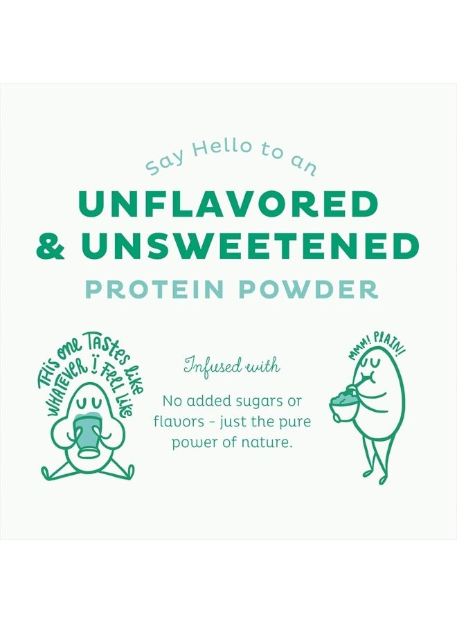 KOS KOS, Organic Superfood Plant Protein Powder, Unflavored & Unsweetened, 1.5 lb (680 g) - Image 4
