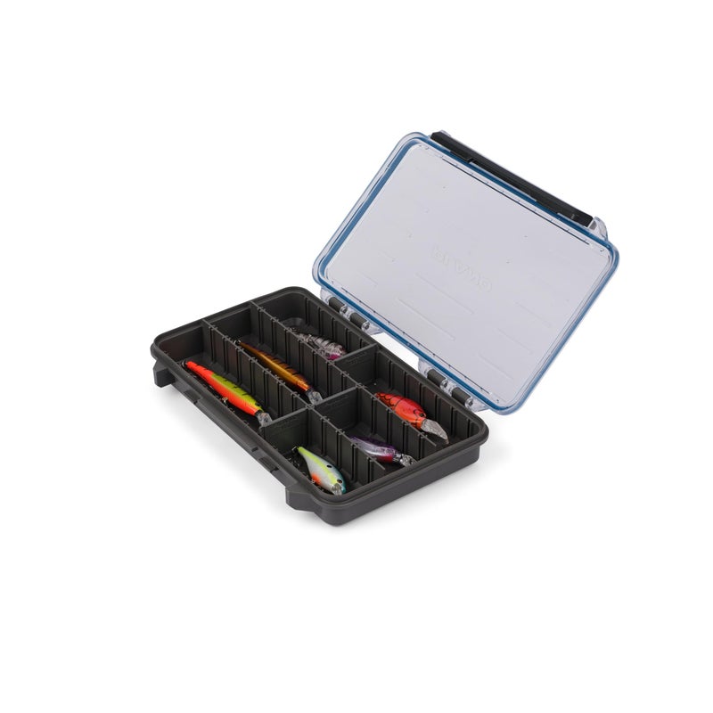 Plano StowAway 3600 Waterproof Stow Tackle Box, 4-Pack, IPX7 Waterproof Rating, with Rustricor, Single Latch Design, Transparent DuraView Lid, Storage for Fishing Bait, Lures and Gear - Image 3