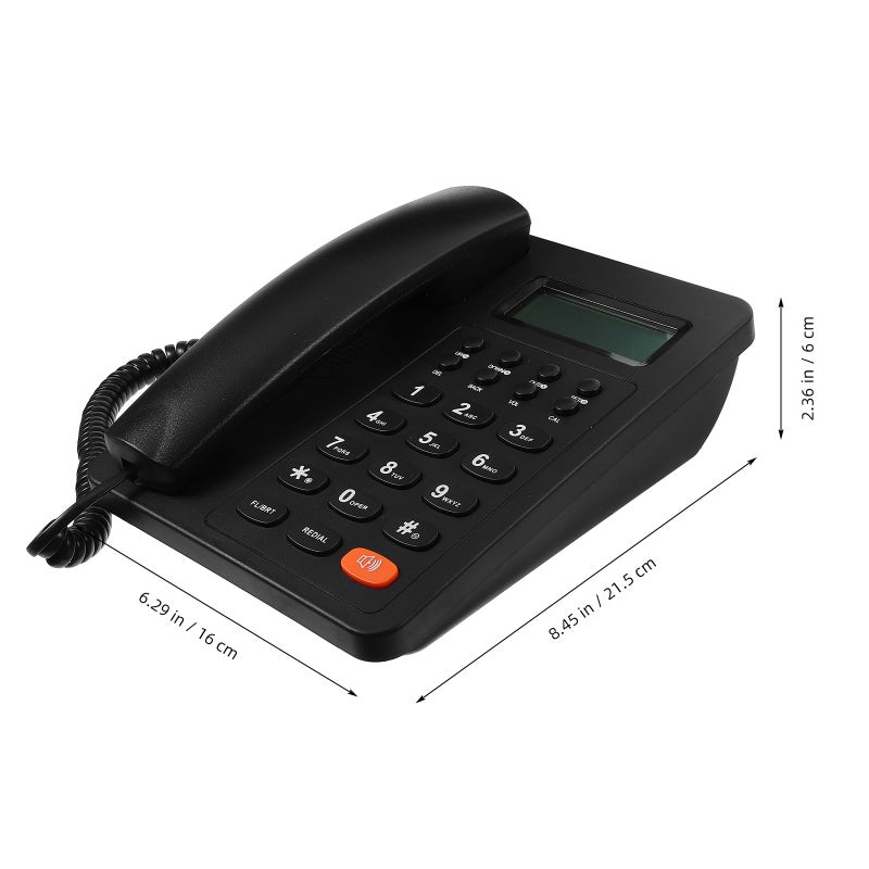 1 Set Desk Telephone Reusable Desktop Phone Office Commercial Phone Reusable Telephone Household Phone Reusable Home Phone - Image 3