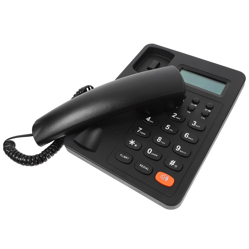 1 Set Desk Telephone Reusable Desktop Phone Office Commercial Phone Reusable Telephone Household Phone Reusable Home Phone - Image 5
