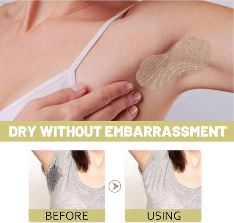 JDLYEVER Underarm Sweat-Absorbing Stickers Underarm Anti-Perspirant Stickers Invisible Long-Lasting Anti-Sweat Sweat-Absorbing Stickers Ultra-Thin Summer Anti-Perspirant Pads Stay Dry 12Pcs - Image 3