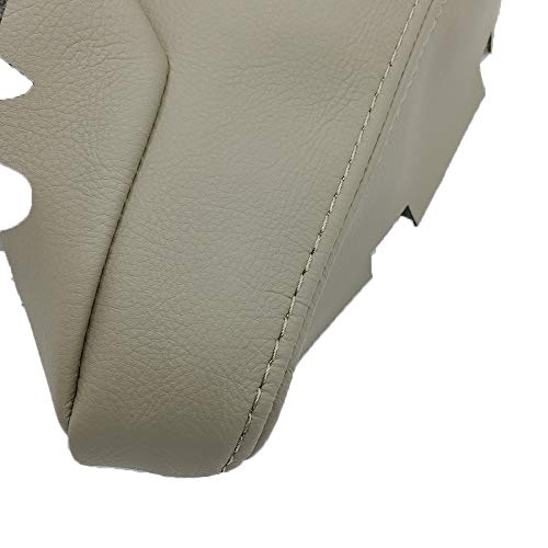 DSkoiph Center Console Lid Armrest Cover Leather Fit for 2009-2012 Acura TL Leather Part Only Gray - Image 4
