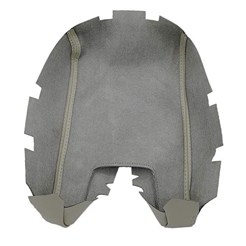 DSkoiph Center Console Lid Armrest Cover Leather Fit for 2009-2012 Acura TL Leather Part Only Gray - Image 5