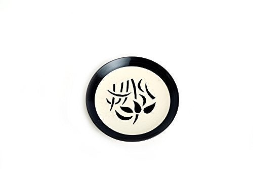 Caffeine Ceramic Handmade Stoneware Black Imperial Dinner Plates 10 inch Set of 2 Ceramic Plates for Dinner (Microwave & Dishwasher Safe) - Image 2