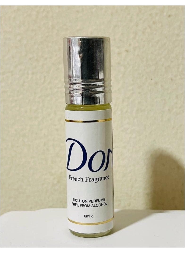 دون زيت عطري رول أون، 6 مل، عطر يدوم طويلاً من دون - Image 2