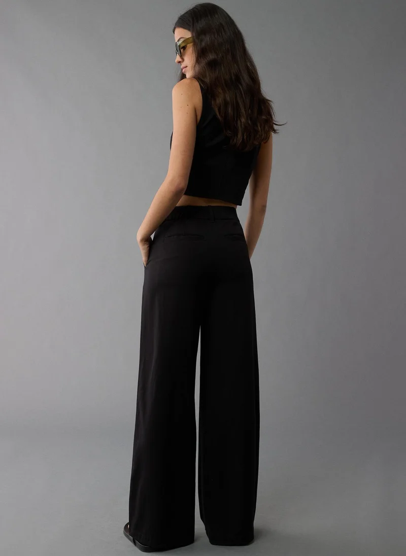امريكان ايجل High Rise Stretch Wide Leg Trousers
