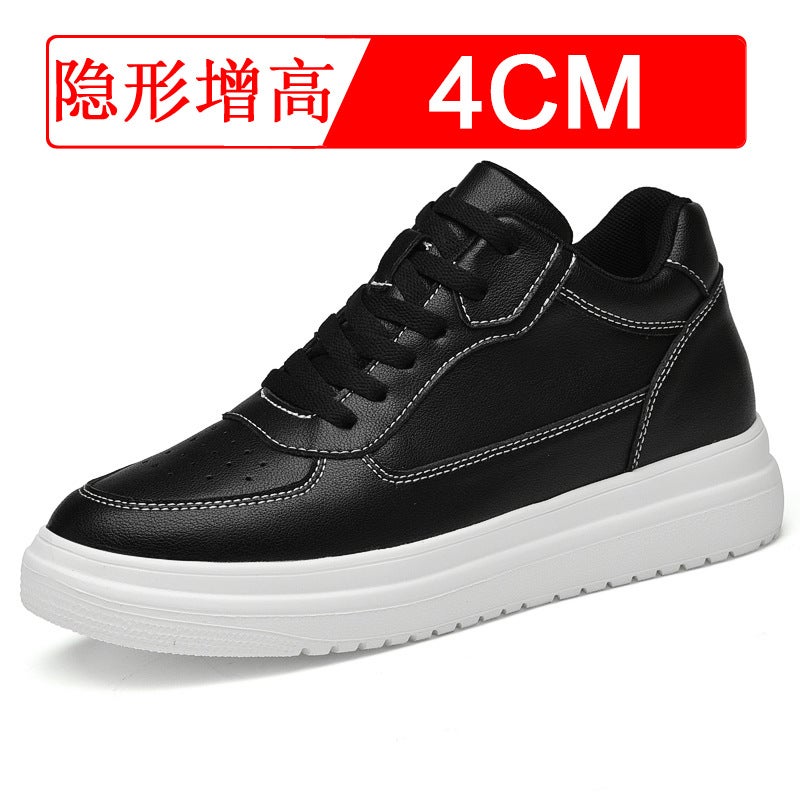 New invisible inner heightening men''s shoes 10CM breathable casual sneaker heightening shoes 8 small white tide shoes platform shoes 6 - Image 1