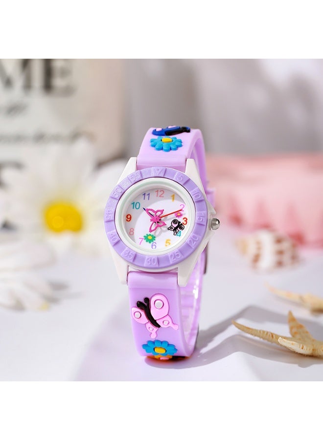 Mark Fairwhale New Silicone Butterfly Cartoon Quartz Watch 