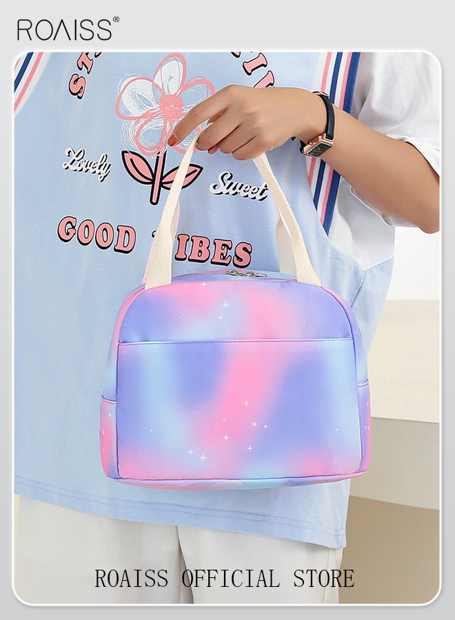 roaiss 3-Piece Set New School Bag Elementary School/Junior High School/High School/Student Bag College Student Backpack Casual Cute Girl Large Capacity Simple Backpack Lightweight Waterproof Bag  - Image 3