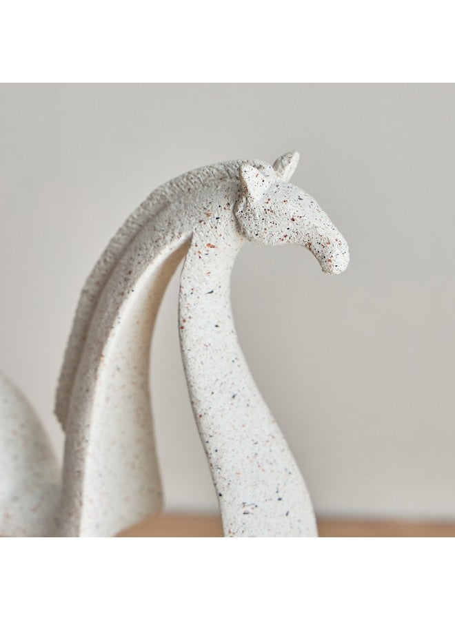 Home Box Wren Polyresin Abstract Horse Accent 20 x 21.5 x 4.5 cm - Image 3