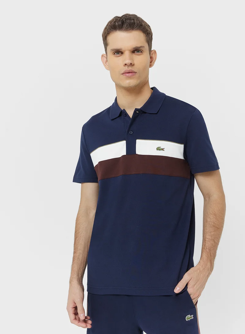 لاكوست Colorblock Polo