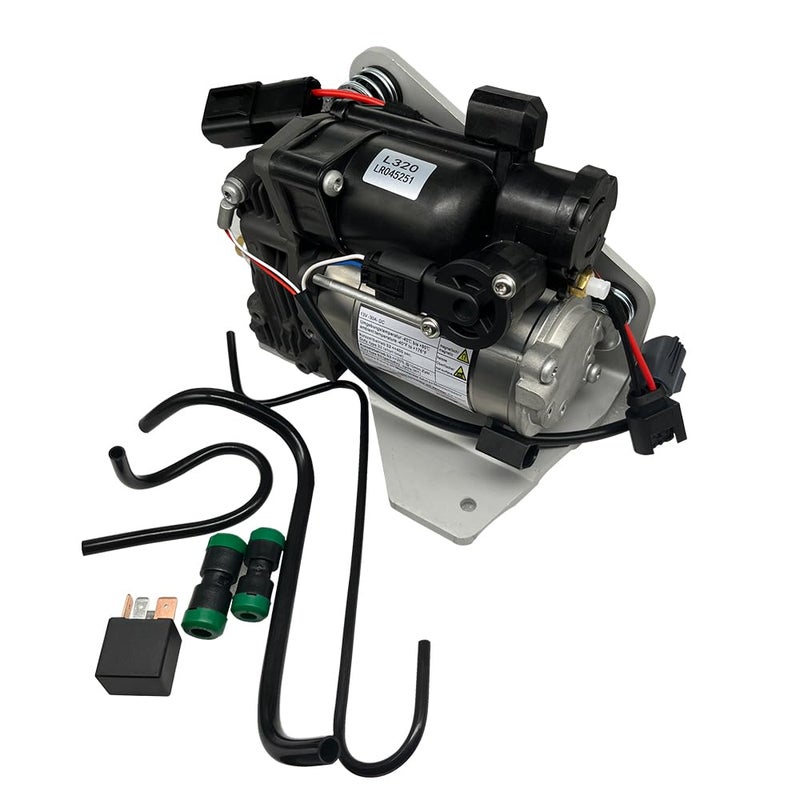 HOAVEED LR072537 Air Suspension Compressor Pump and Relay Compatible with 20052009 Land Rover Discovery LR3 20102016 LR4 052013 Range Rover Sport L320 Replace LR061663 LR045251LR015303 LR023964 - Image 3