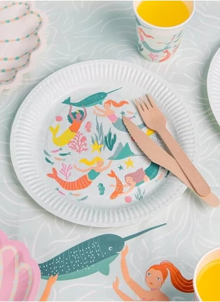 Talking Tables Make Waves, 23Cm Plate, 8Pk