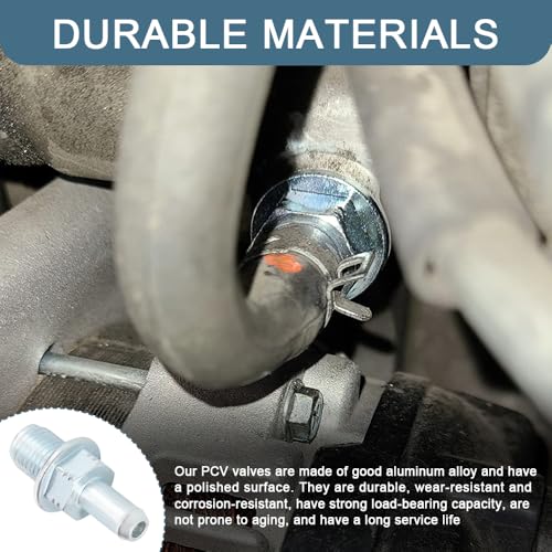 Rebvugr PCV Valve, Automobile Crankcase Ventilation Valves, Positive Crankcase Ventilation Replacement with Washer Compatible with Honda CRV Accord Civic ILX, Replace OEM# 17130PNDA01, 17130RBBA01 - Image 5