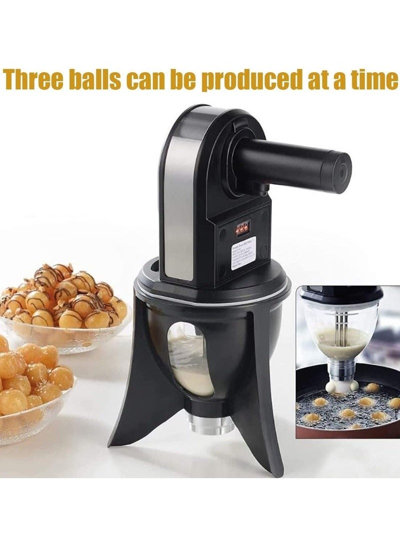 JAJEEK Digital Sweet Dumpling Maker for Home & Kitchen | Perfect for Luqaimat, Sweet Dumplings, and Middle Eastern Treats | Easy-to-Use, Adjustable Temperature & Timer Control | Compact & Durable Design - Image 2