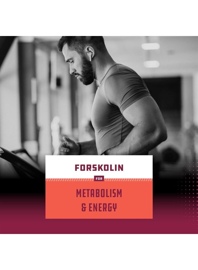 Forskolin Weight Loss Supplement for Men & Women Pure Coleus Forskohlii Extract Diet Pills Fat Burner Capsules Natural Appetite Suppressant Metabolism Booster Extra Strength