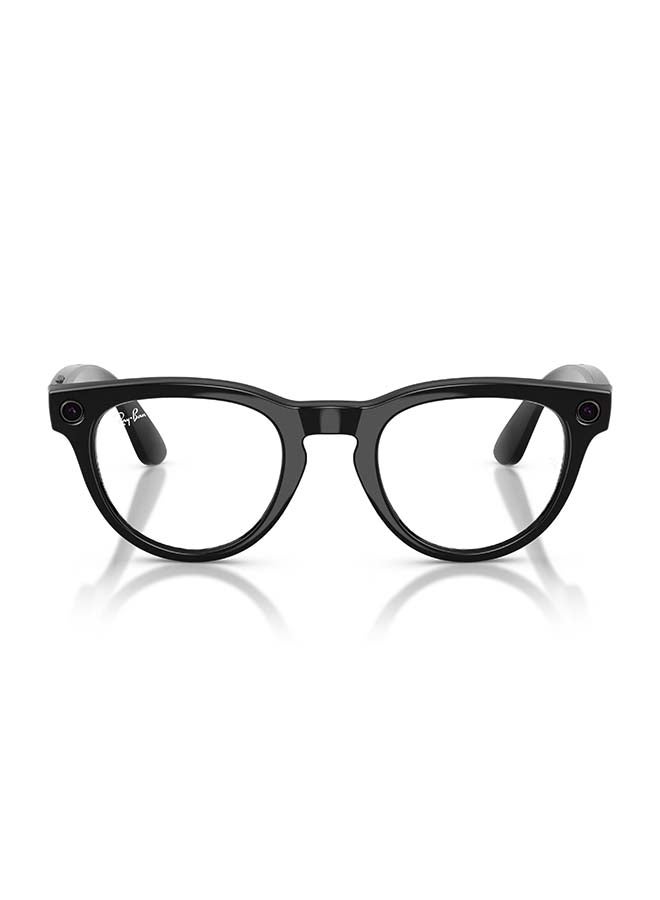 ميتا RAY-BAN Headliner (Gen 2) Shiny Black Frame Clear to Sapphire Transitions Lens Standard High bridge Shiny Black Clear to Sapphire Transitions - Image 1