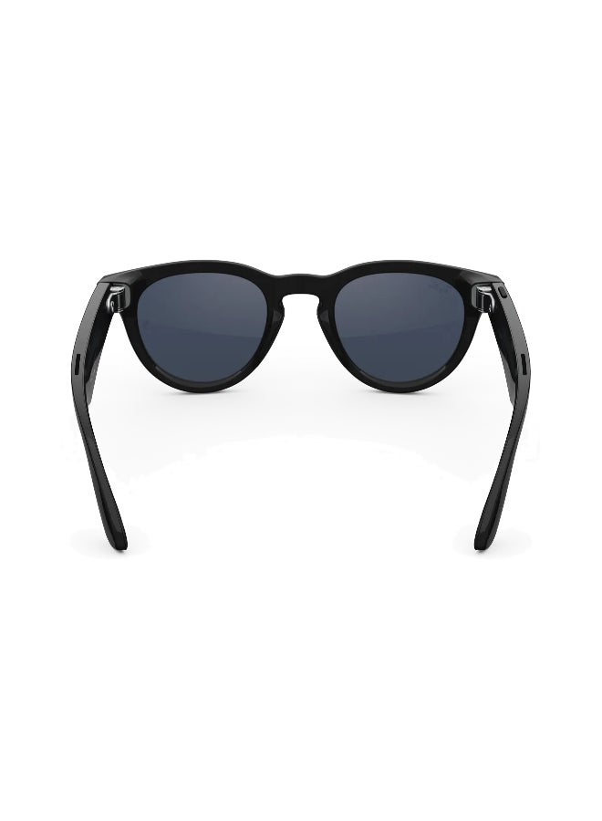 ميتا RAY-BAN Headliner (Gen 2) Shiny Black Frame Clear to Sapphire Transitions Lens Standard High bridge Shiny Black Clear to Sapphire Transitions - Image 4