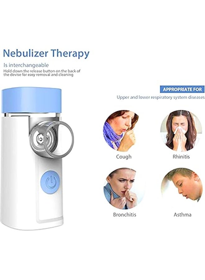 Portable Mesh Nebulizer Air Pro 3 - Wireless & Silent Handheld Inhaler - Easy-to-Use for Respiratory Pain Relief - Durable & Lightweight - Image 3