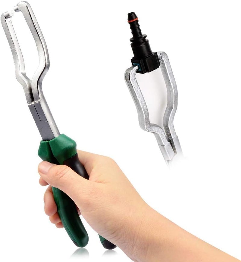 PERFECT TECH 9 Inches Fuel Line Plier Filter Callipers Petrol Hose Pipe Clamp Clip Quick Disconnect Release Removal Tool for Car Auto Maintenance Multicolour - Image 5