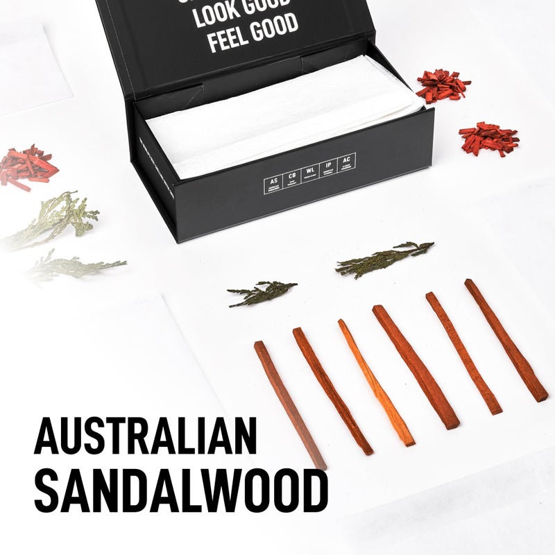 Laundry Sauce - Laundry Dryer Sheets (Australian Sandalwood), Luxury Fragrance, Contains Essential Oils, Softens Fabric, Removes Static Cling, Eco-Friendly Packaging, Travel Friendly, 69 Count - Image 3