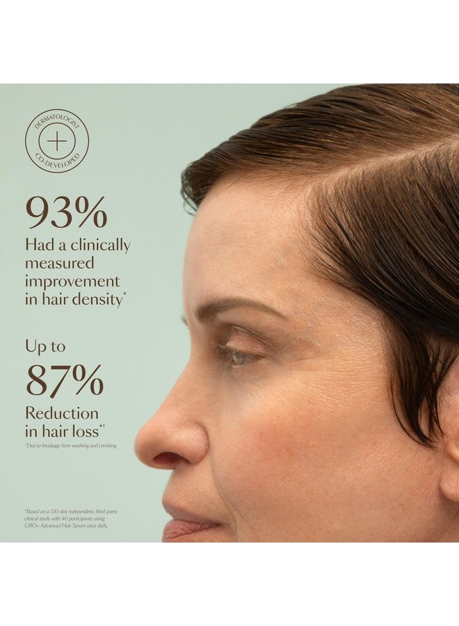 VEGAMOUR GRO+ Advanced Hair Serum for Improving Hair Density, Reduces Shedding and Promotes a Healthy Scalp, 1 pack - Image 2