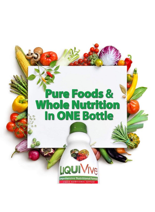 Life Miracle LiquiVive Liquid Vitamins Mega Nutrition | Vegetarian Daily Multivitamin Balance Immune Support Booster Superfood of Nature | Vitamin C D3 A B12 E K | 99.9% Vegan Non-GMO Gluten Free 32 fl oz - Image 5