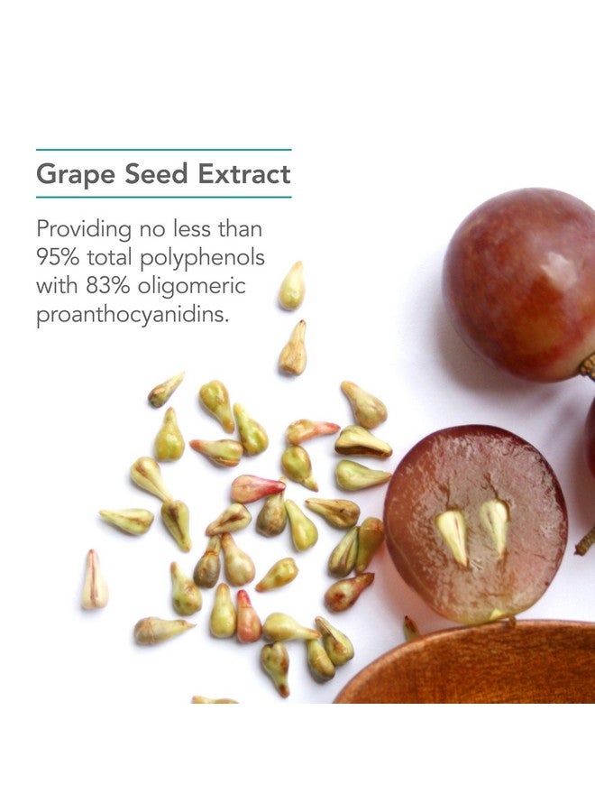 Nutricology Grape Pips - Grape Seed Extract, Proanthocyanidins, Polyphenols, Herbal Supplement, Organic, 300mg Capsules - 90 Count - Image 5